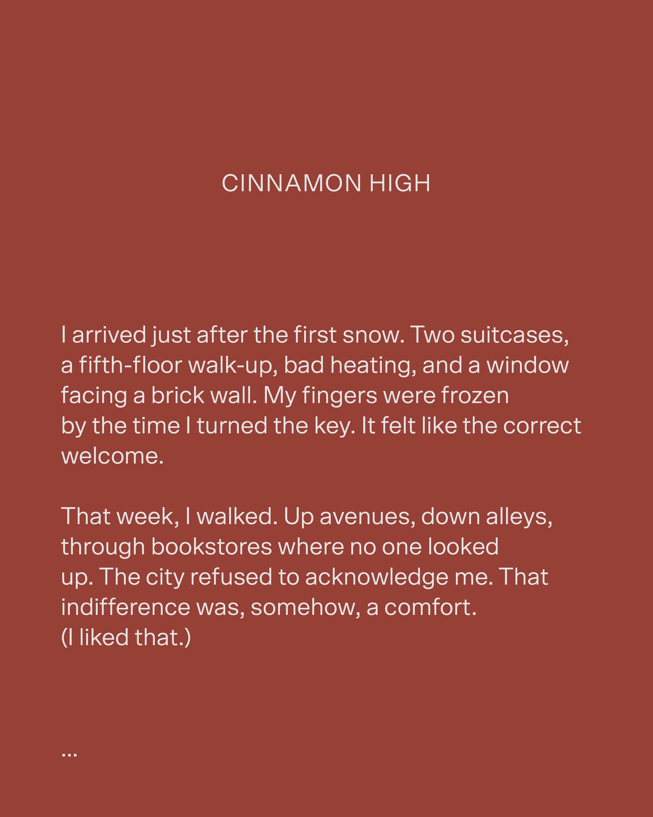 Acla x ISSU ISSU Seife Cinnamon High